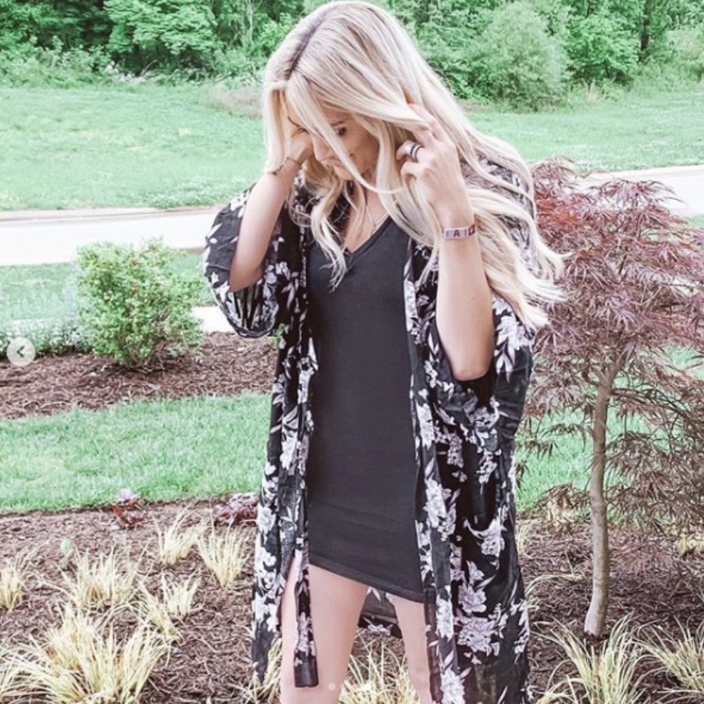 Spiritual Gangster Floral Maya Kimono